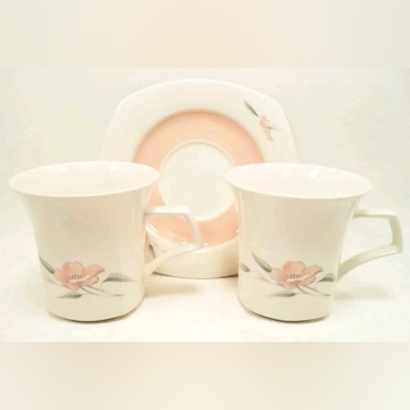 NEW in box Nikko PEACHGLOW Quadrille 20 pc Set Service for 4 Japan tableware - Picture 5 of 8